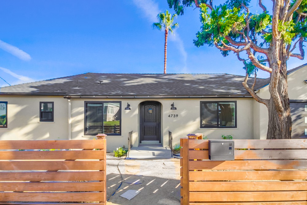 Remodeling a house in El Cerrito, San Diego,